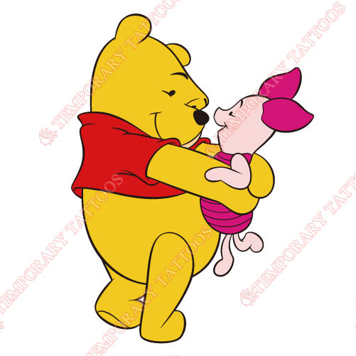 Winnie the Pooh Customize Temporary Tattoos Stickers NO.929